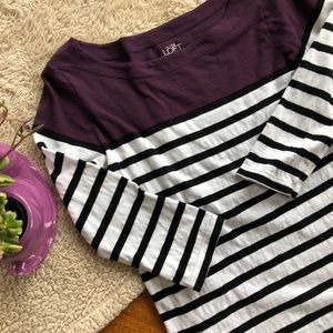 Ann Taylor Loft 3/4 Sleeve Top